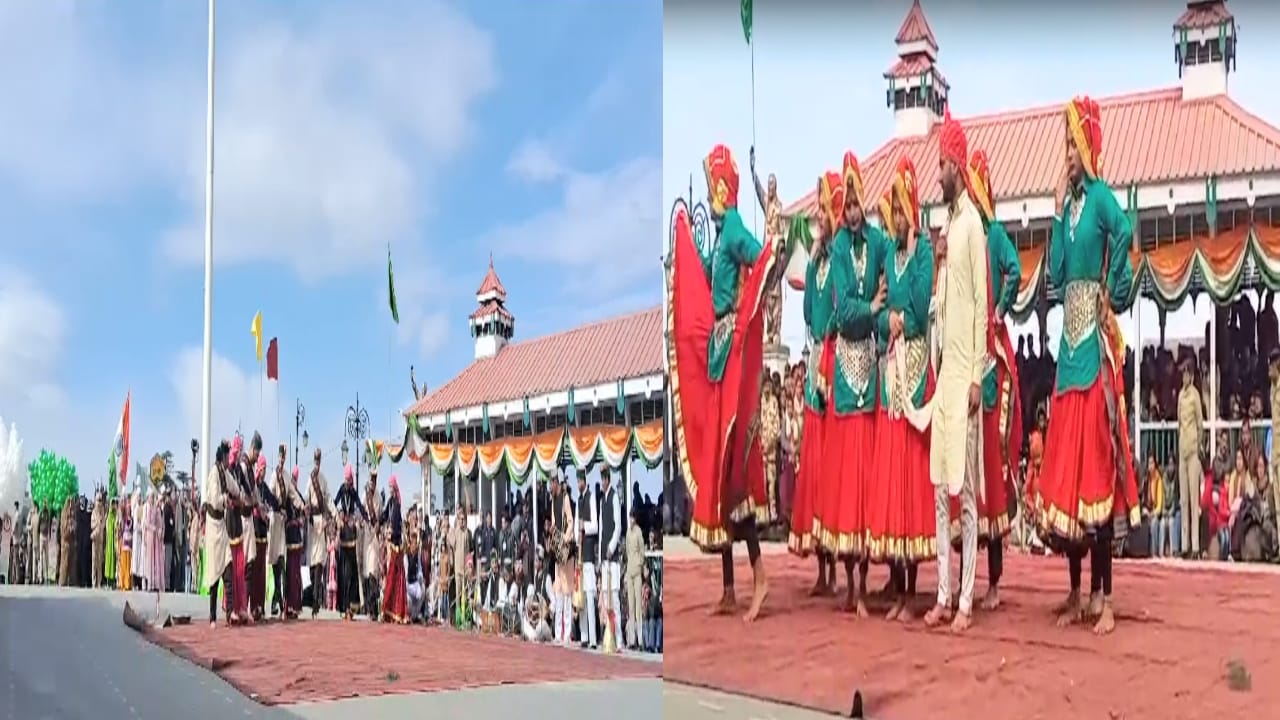 republic day 2024 india: Governor unfurled the national flag at shimla, mesmerized by the grand parade, Colors
