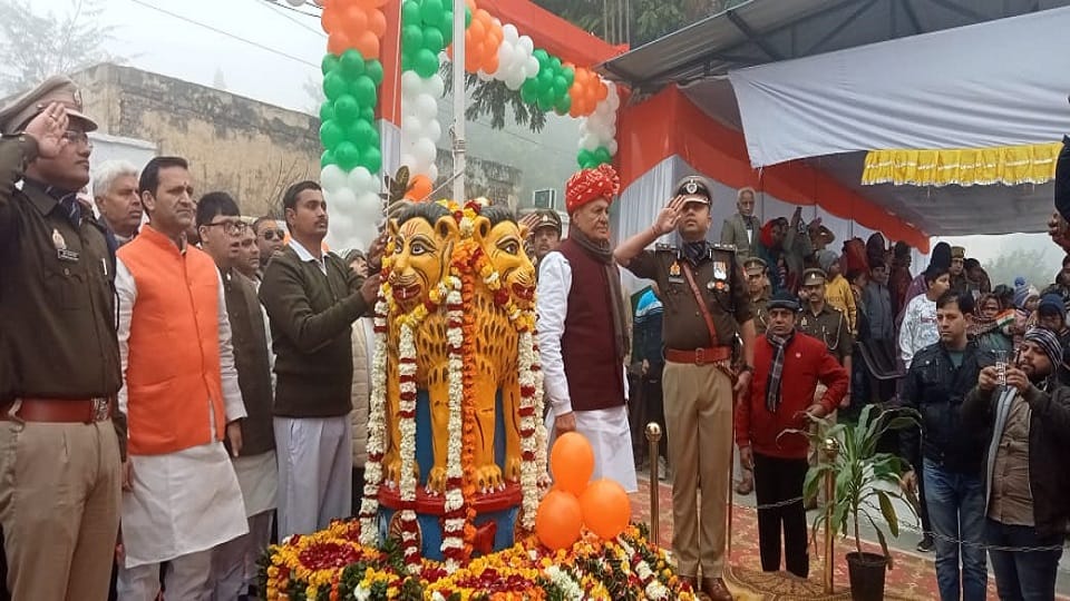 75th Republic Day 2024: Braj danced in celebration of Republic Day policemen honored