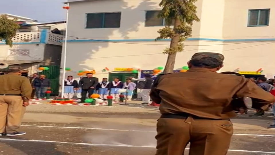 Republic Day 2024छExecutive director injured in bullet fired by security personnel before flag hoisting