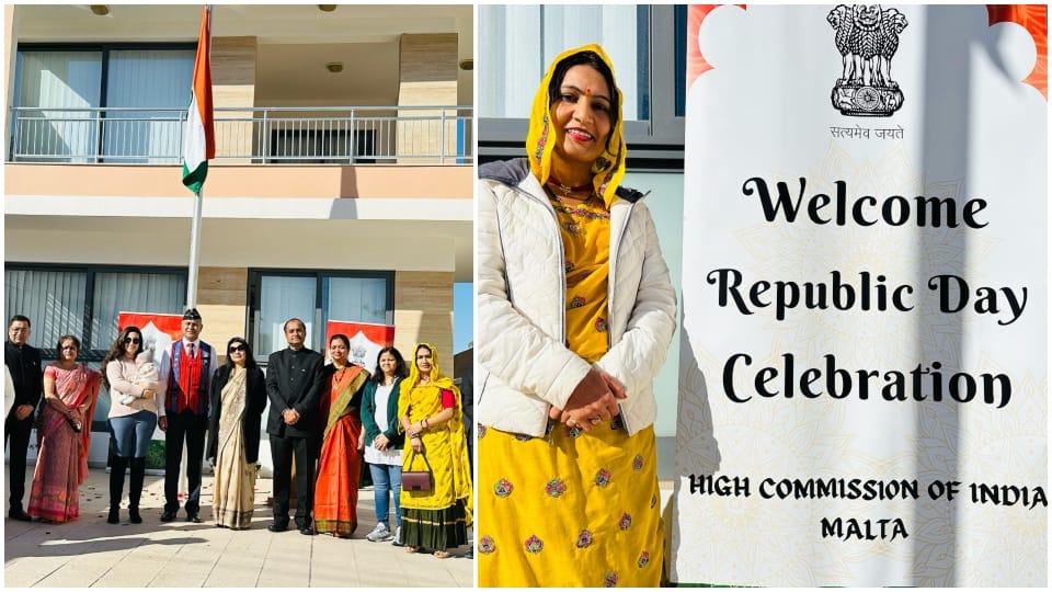 Republic Day celebrated with enthusiasm in Malta Dholi Meena Dausa News
