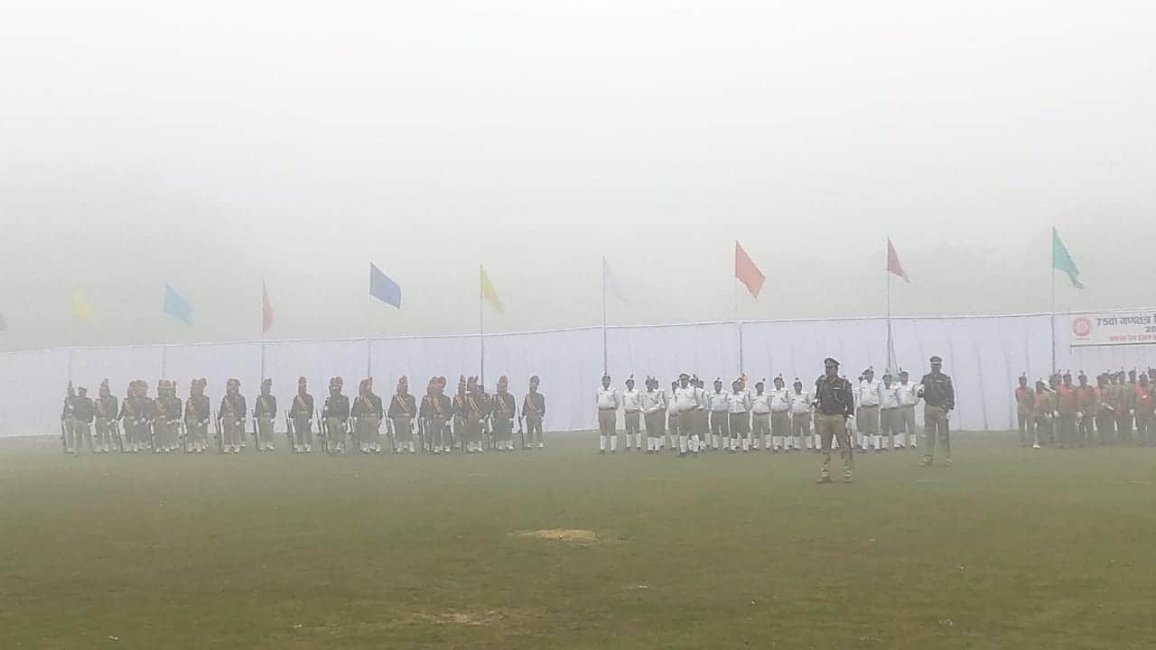 Republic Day 2024 Celebration in varanasi Police Line And Court see latest photos