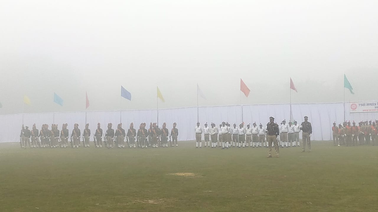 Republic Day 2024 Celebration in varanasi Police Line And Court see latest photos