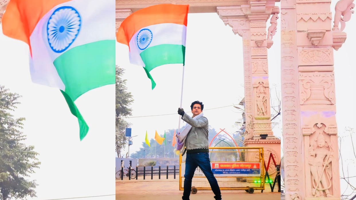 MP Ravi Kishan wishes Republic Day to the people of Gorakhpur