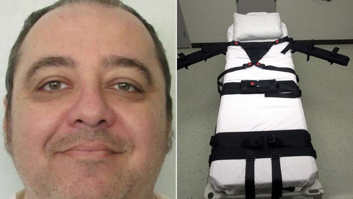 USA kenneth eugene smith execute in us albama prison with nitrogen gas