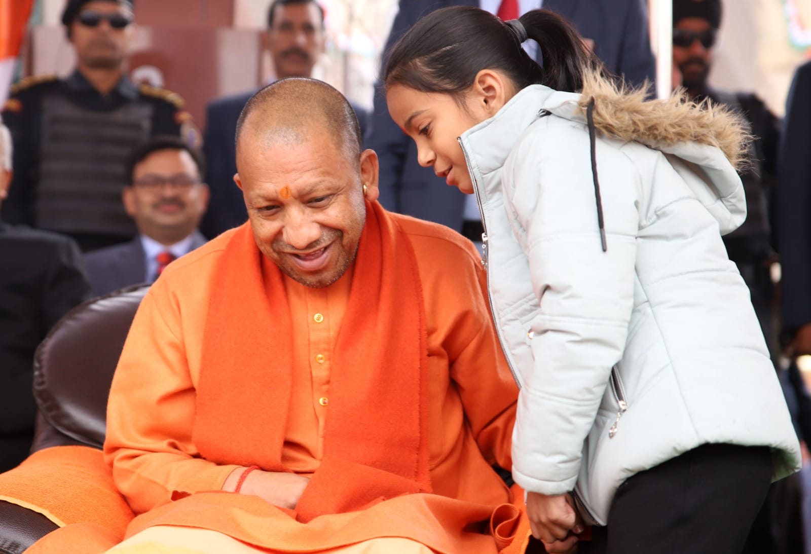 Republic Day in UP: Tableau of Ram temple captivated the mind, colors of different cultures were seen