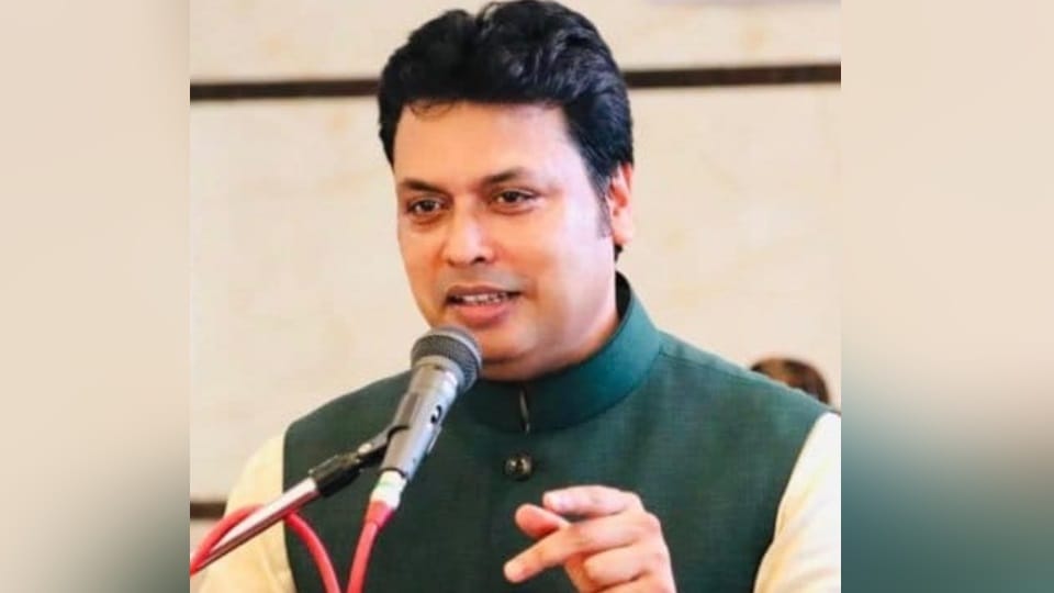 BJP made Biplab Kumar Dev and surendra nagar in-charge of Haryana for Lok Sabha elections