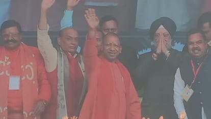 CM Yogi gave message confluence of Hindutva, development and security in UP