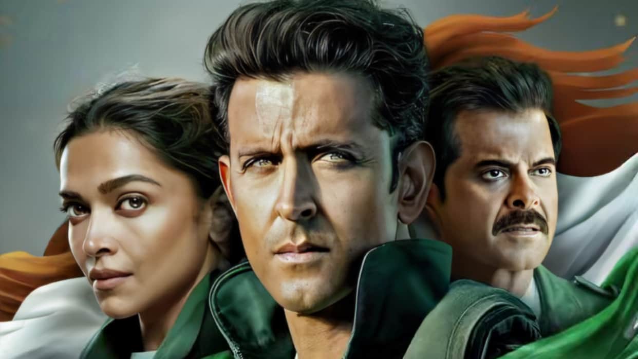 Fighter movie day 3 box office collection Hrithik Roshan film drops to half on Saturday at domestic box office