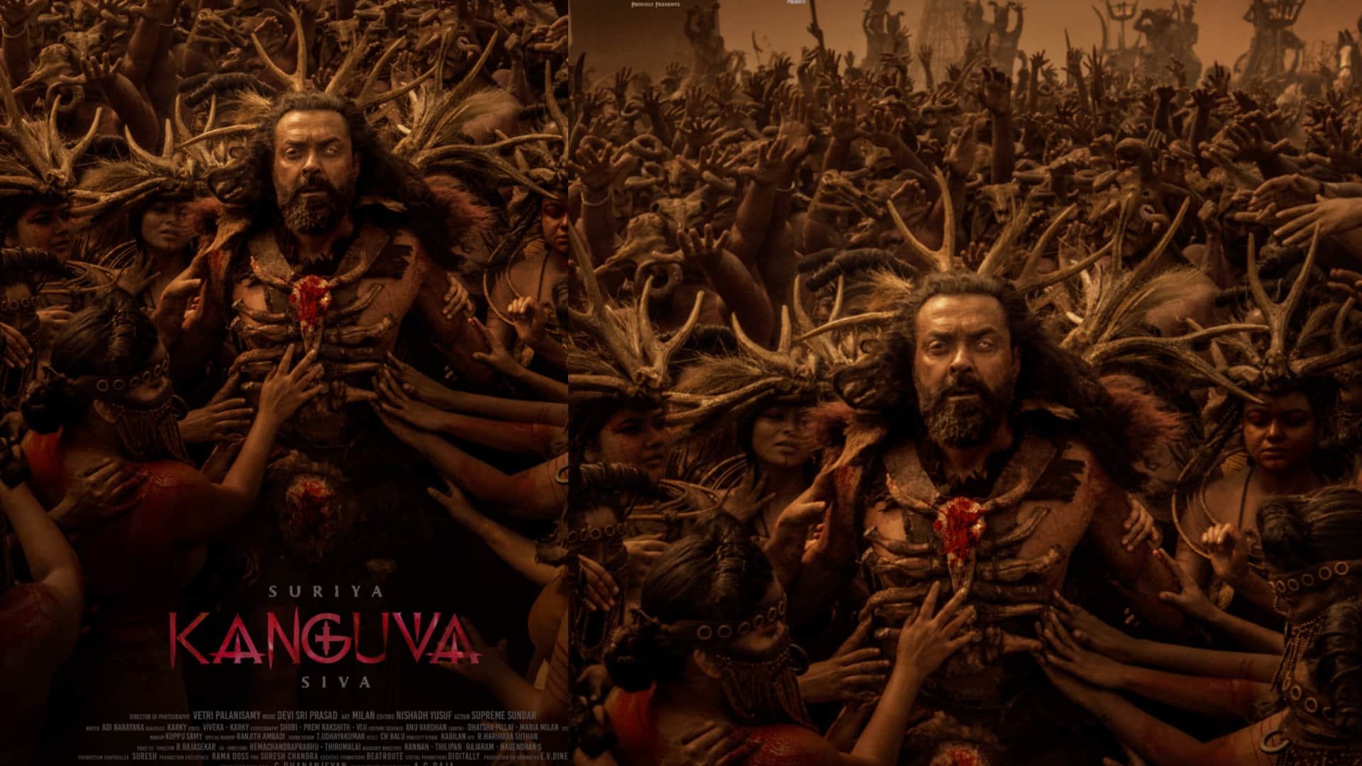 Suriya film Kanguva Makers reveal Bobby Deol first look on his birthday actor playing negative role in movie