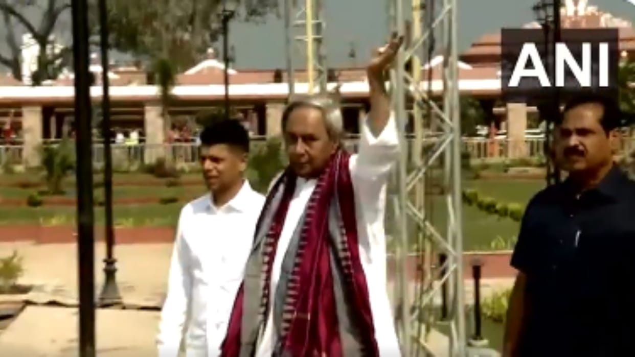 Odisha CM Naveen Patnaik inaugurates the Samalei project in Sambalpur