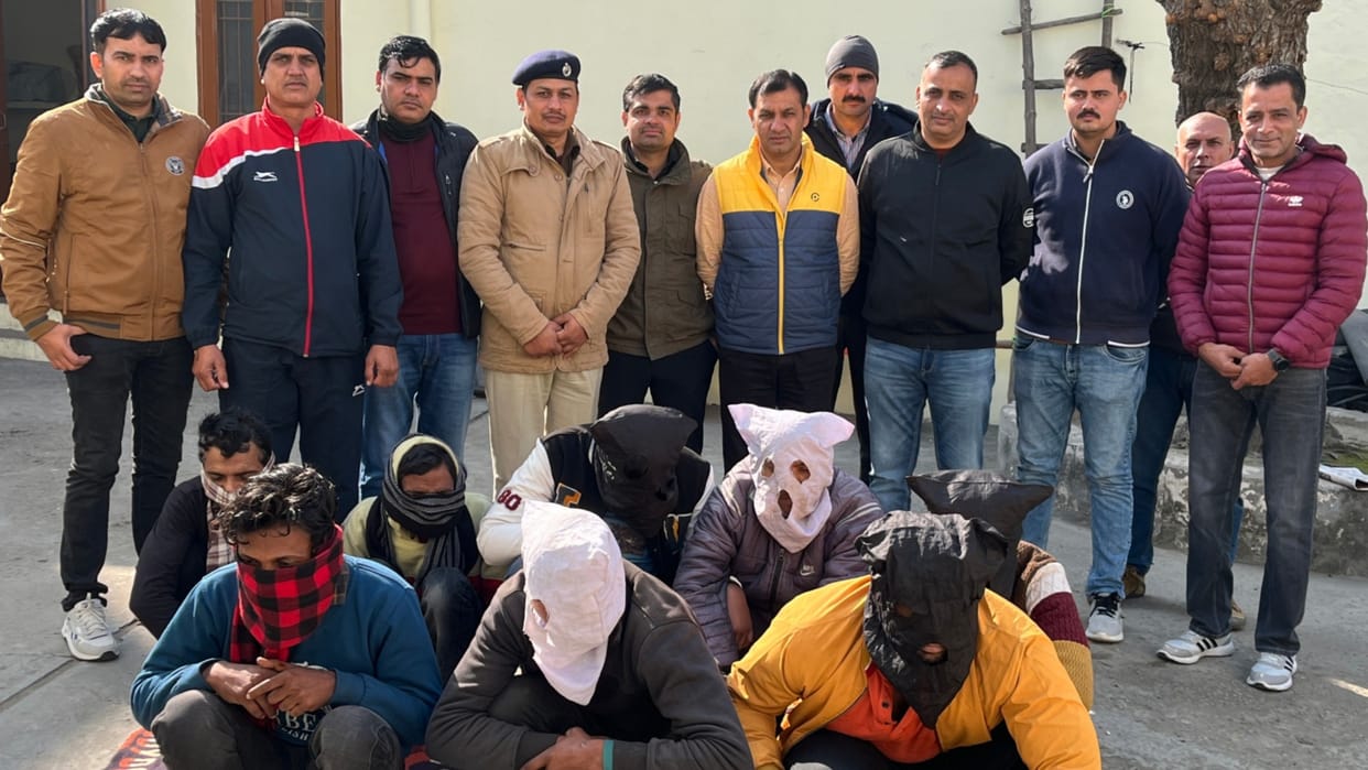 Kaithal: Gang involved in robbery and theft by taking security personnel hostage in factories busted