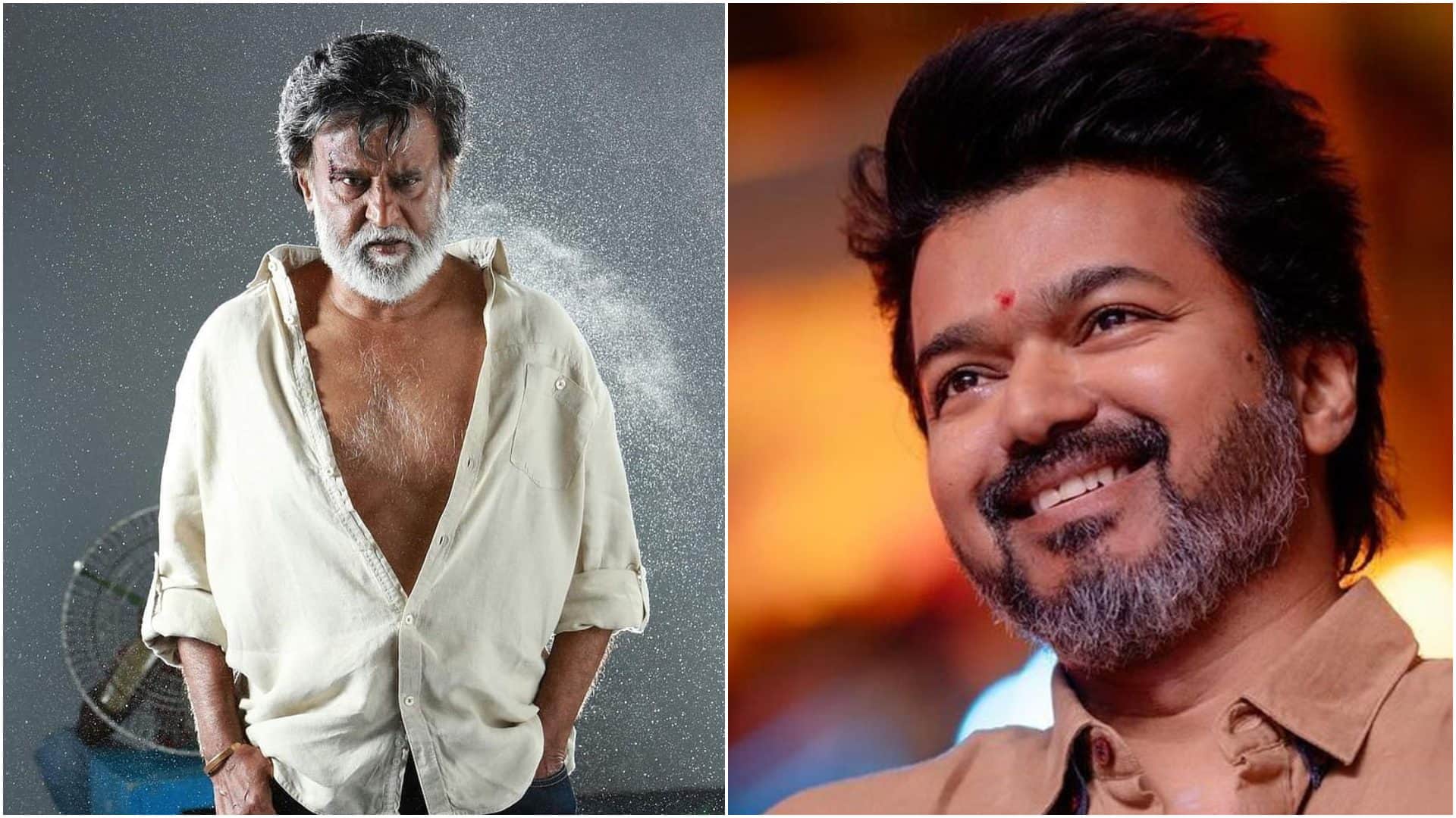 Rajinikanth opened up about fans fights with actor Thalapathy Vijay Says I am his well wisher not competitor