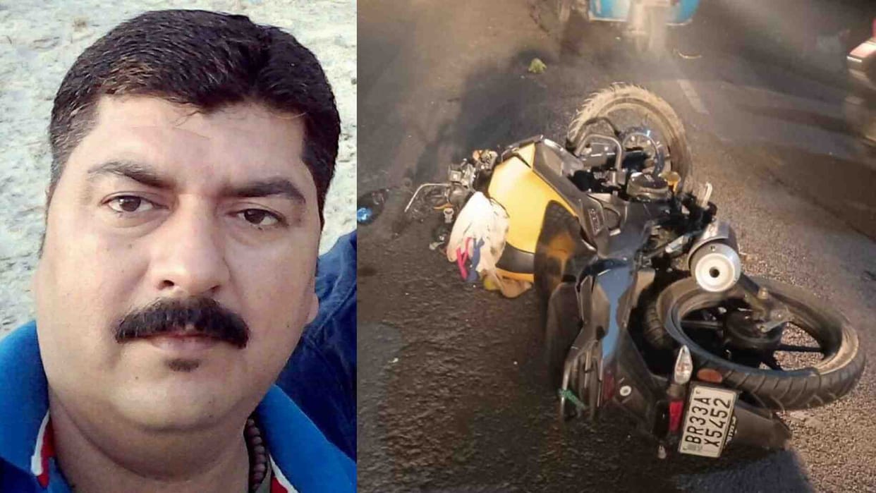 Muzaffarpur accident: Former bike riding chief dies due to collision with unknown vehicle