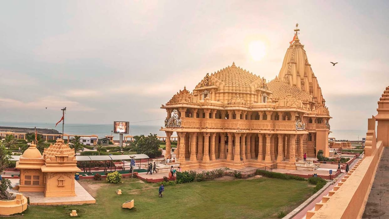 Gujarat government razes houses, over several huts to free Somnath temple land of encroachment
