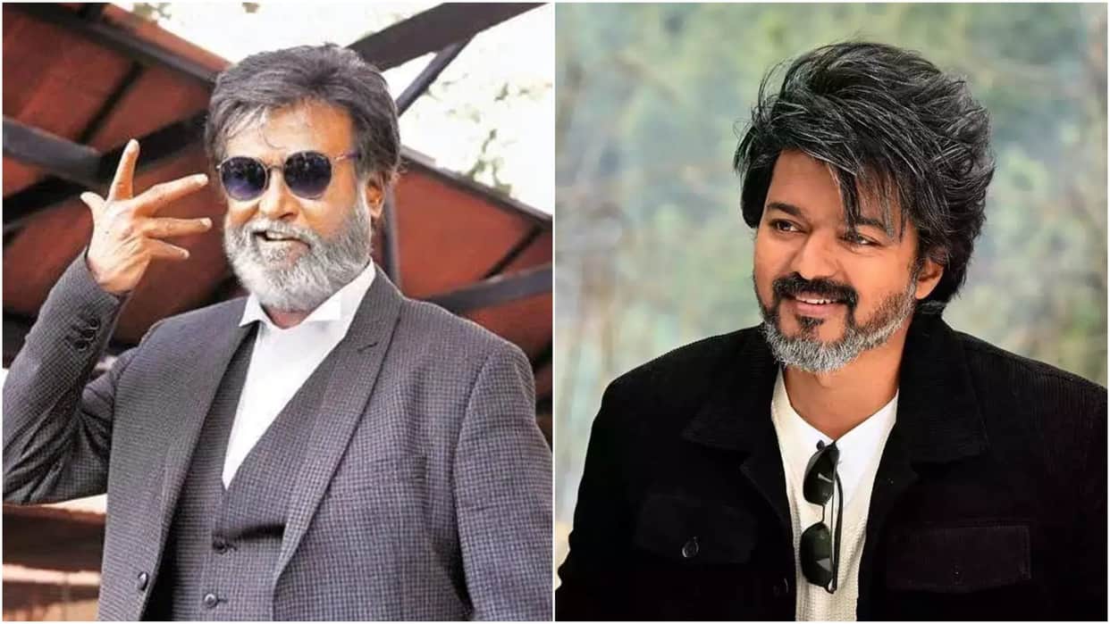 Rajinikanth opened up about fans fights with actor Thalapathy Vijay Says I am his well wisher not competitor