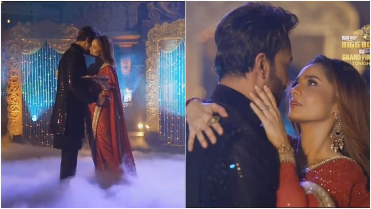 Bigg Boss 17 Grand Finale Ankita Lokhande and Vicky Jain did a Romantic Dance Performance on This Song