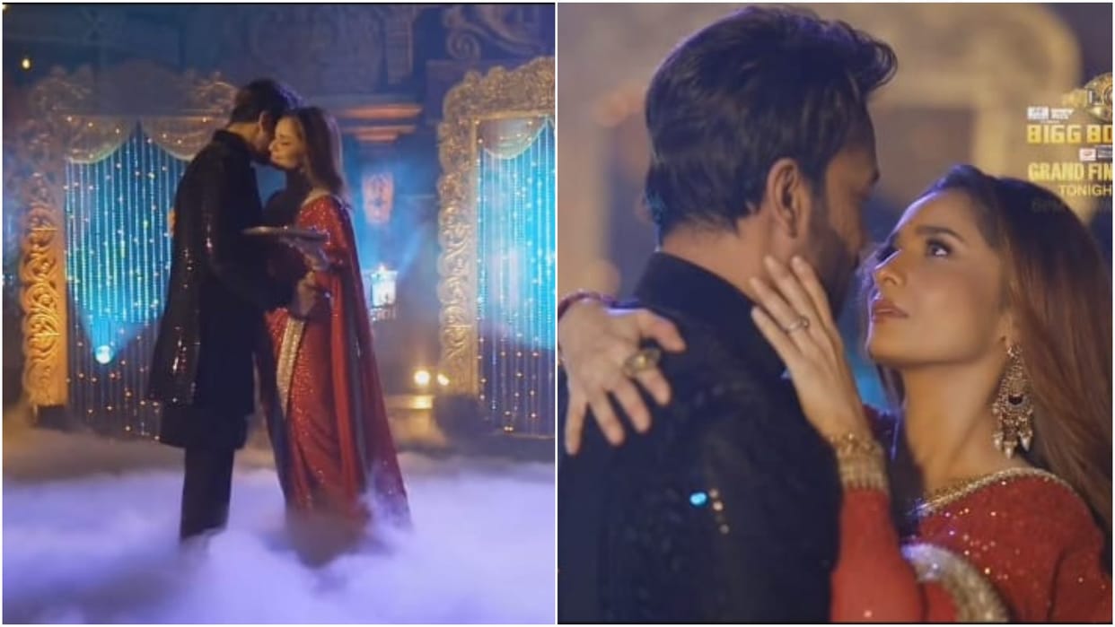 Bigg Boss 17 Grand Finale Ankita Lokhande and Vicky Jain did a Romantic Dance Performance on This Song
