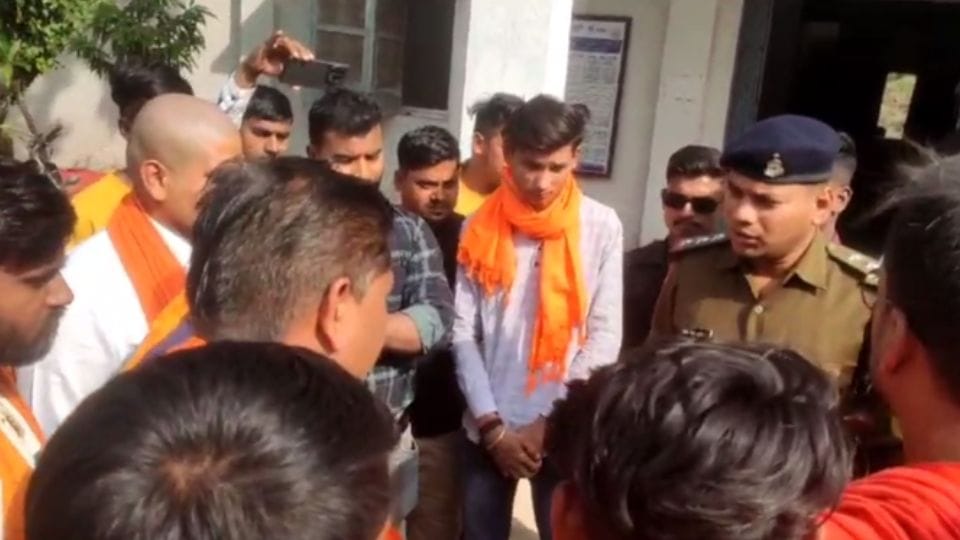 Police detained suspended principal in Bilaspur