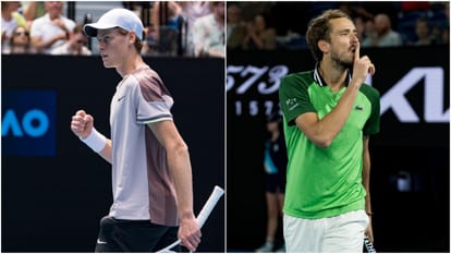 Australian Open 2024 Final Live: रोमांचक हुआ फाइनल, मेदवेदेव ने जीते लगातार दो सेट, अब सिनर ने की वापसी Daniil Medvedev vs Jannik Sinner Score Australian Open 2024 Mens Singles Final Result