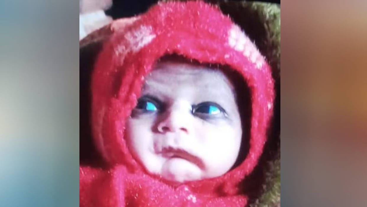 couple adopted child died of pneumonia after twenty days In Kasganj