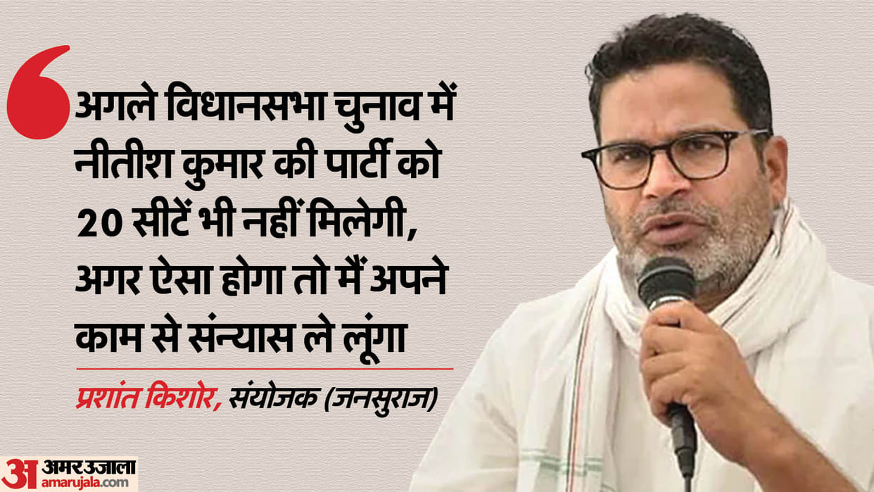 Bihar Politics: Prashant Kumar took a dig at Nitish Kumar resignation.
