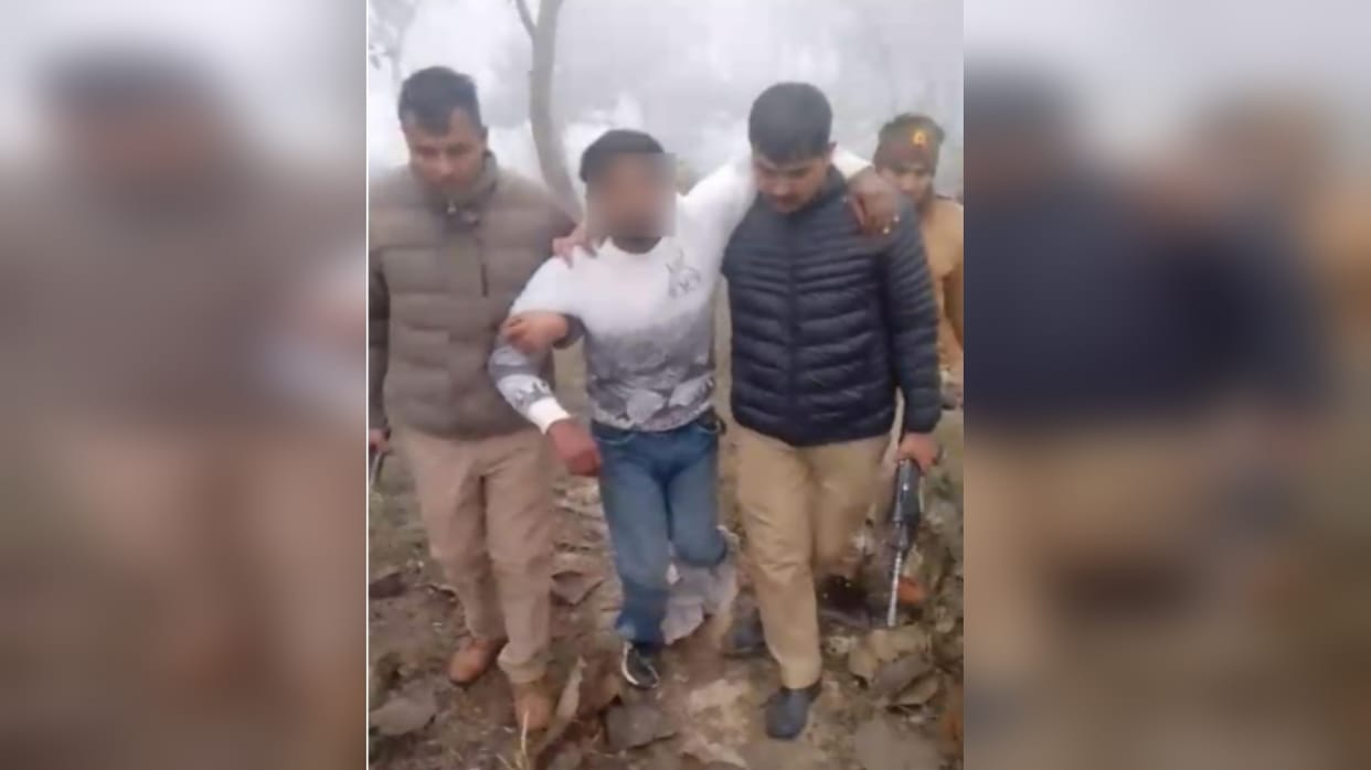 Bijnor: Encounter between police and miscreants, one shot in the leg, partner absconding