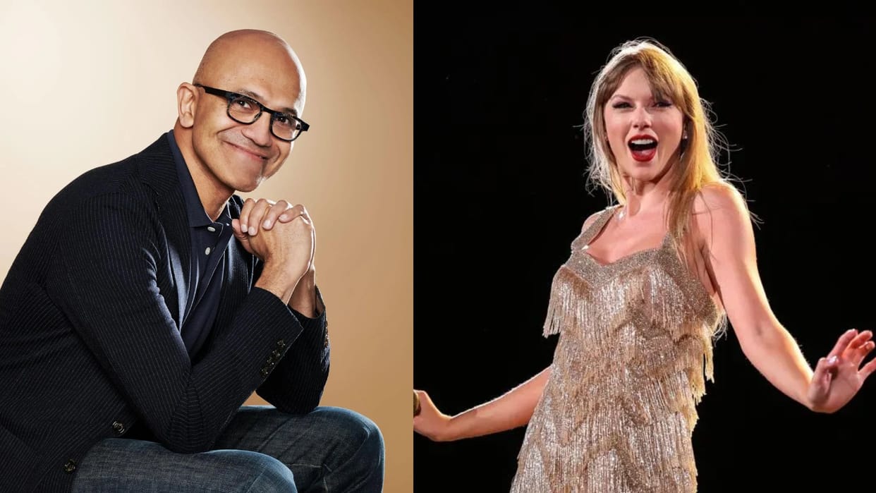 Microsoft CEO Satya Nadella reaction on Taylor Swift viral deepfake ai images calls it alarming and terrible