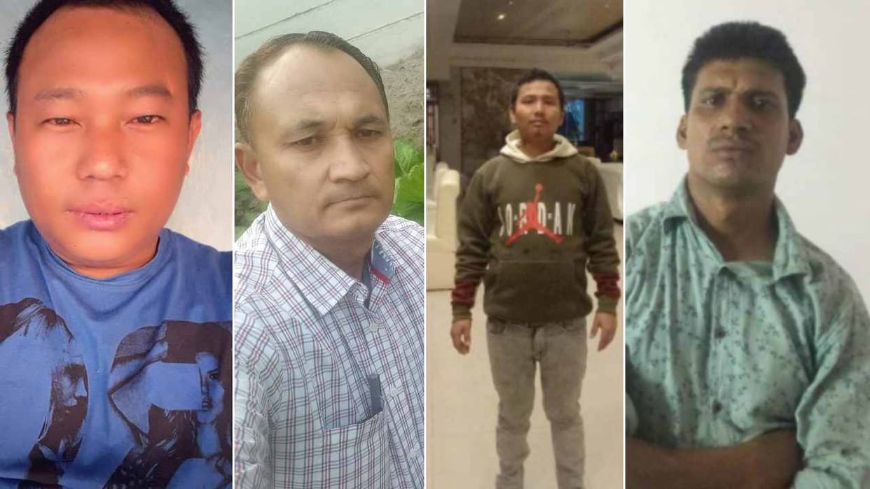 Four youths from Nepal died in a road accident in Sonipat