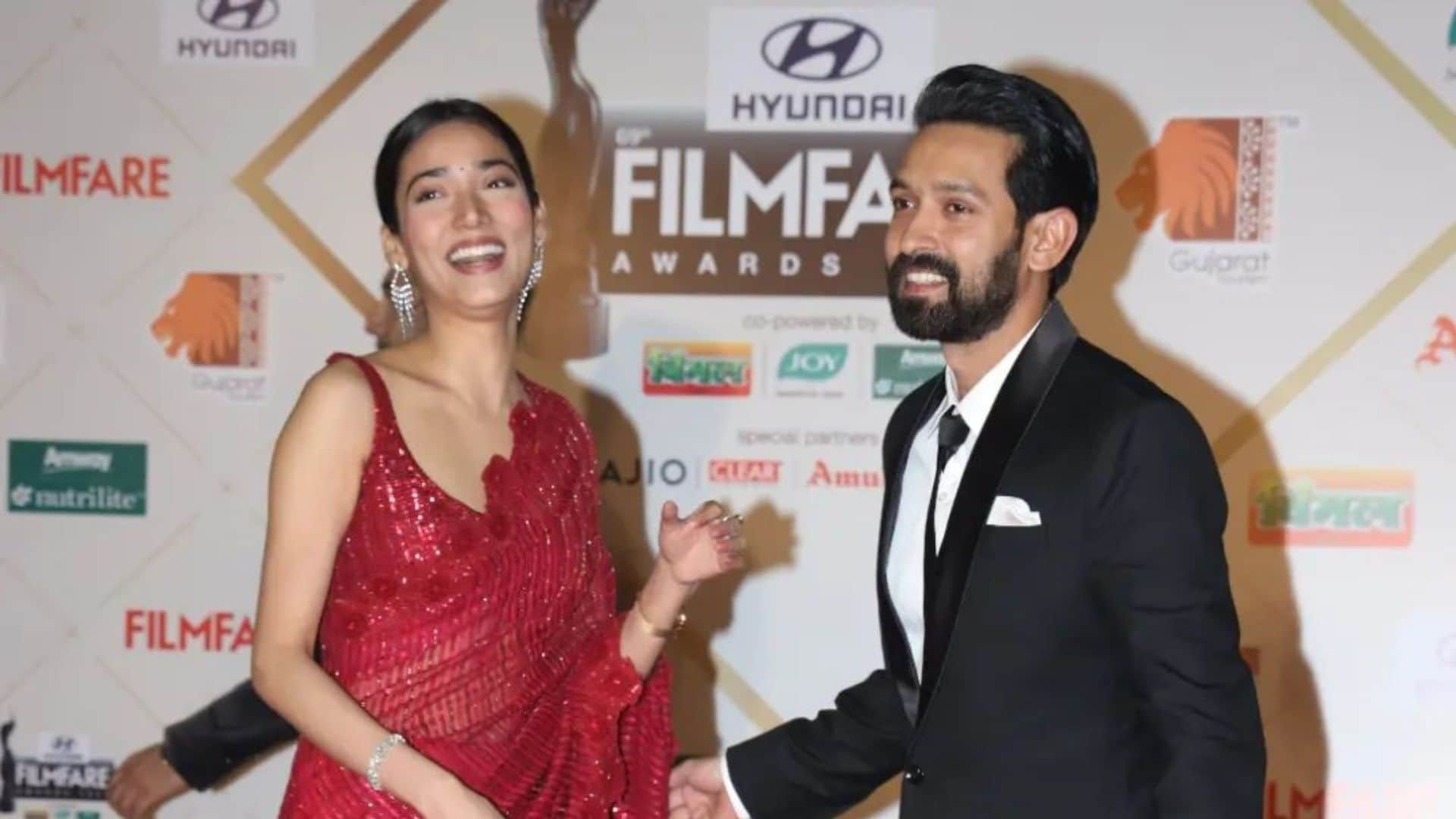 Filmfare Awards 2024 12th Fail got Best Film Award Vidhu Vinod Chopra won best director Award for the movie