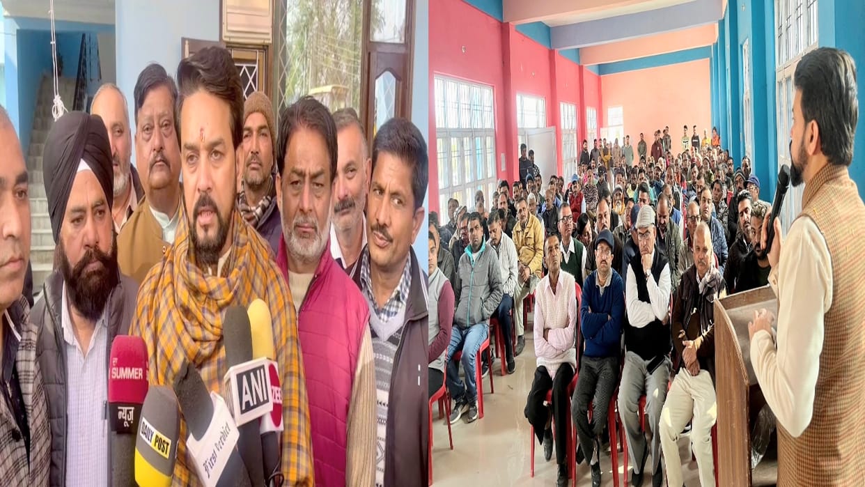 Anurag thakur said – BJP will activate workers at booth level, said Congressmen are crying over their own negl