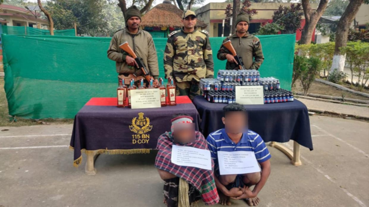 BSF nabs two Bangladeshi smugglers, foils drug smuggling bid at International Border