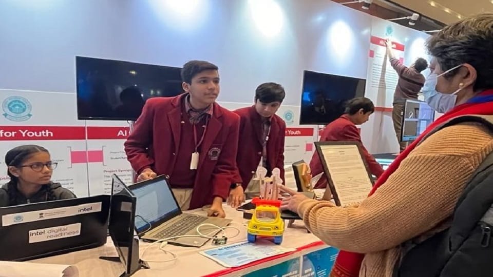Students of OSDAV School, Kaithal dominate pariksha pe charcha 2024