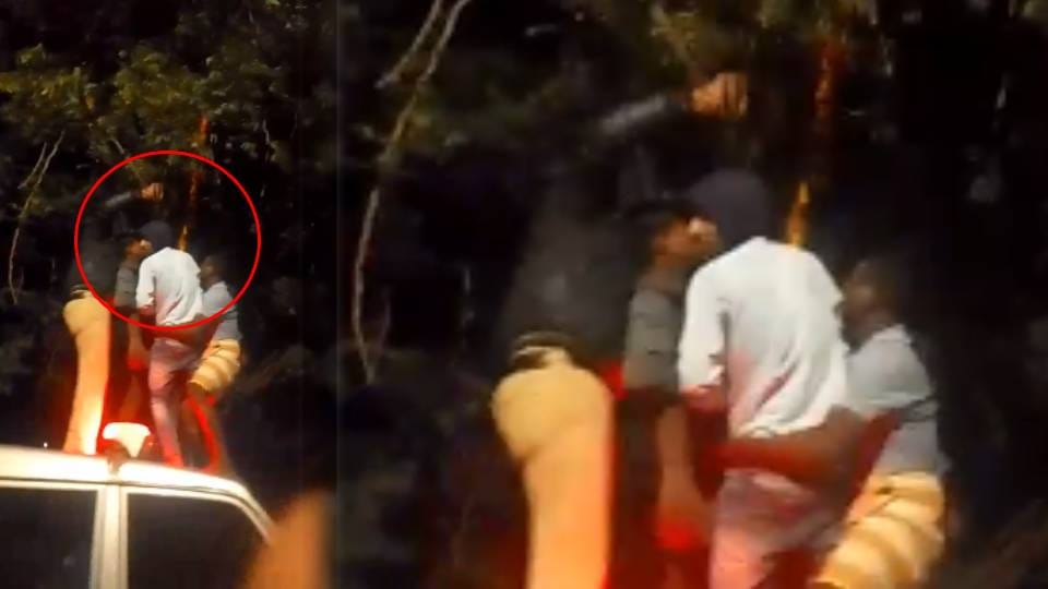 life of a young man who was hanging himself was saved due to quick response of dial 112