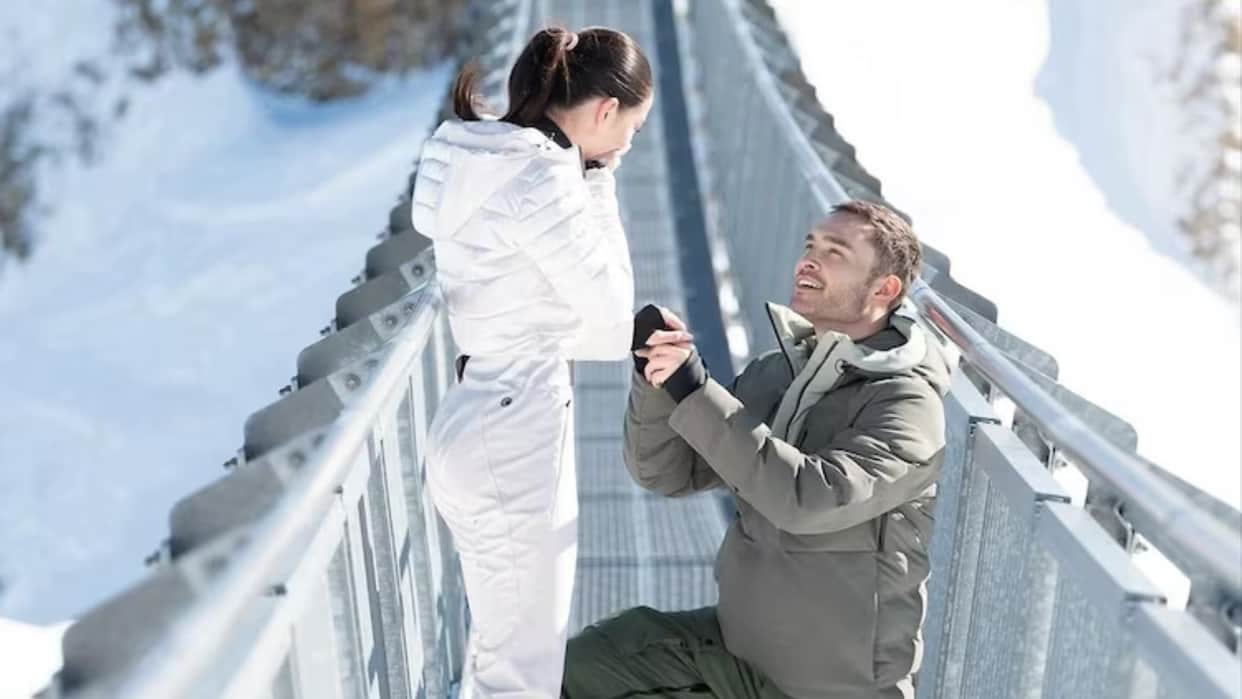 Actress Amy Jackson gets engaged to Ed Westwick shared photos on Social media read details here