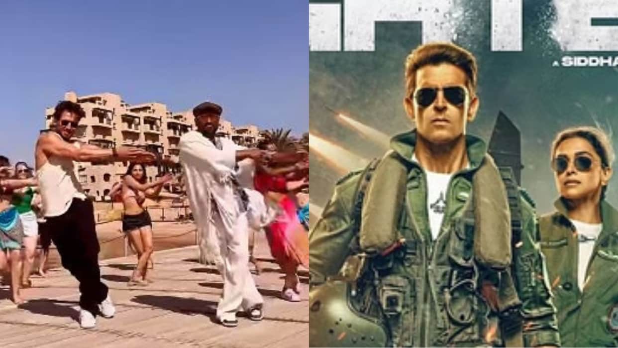 Tiger Shroff wished the team of Fighter in a special way shared an interesting video on the song of film