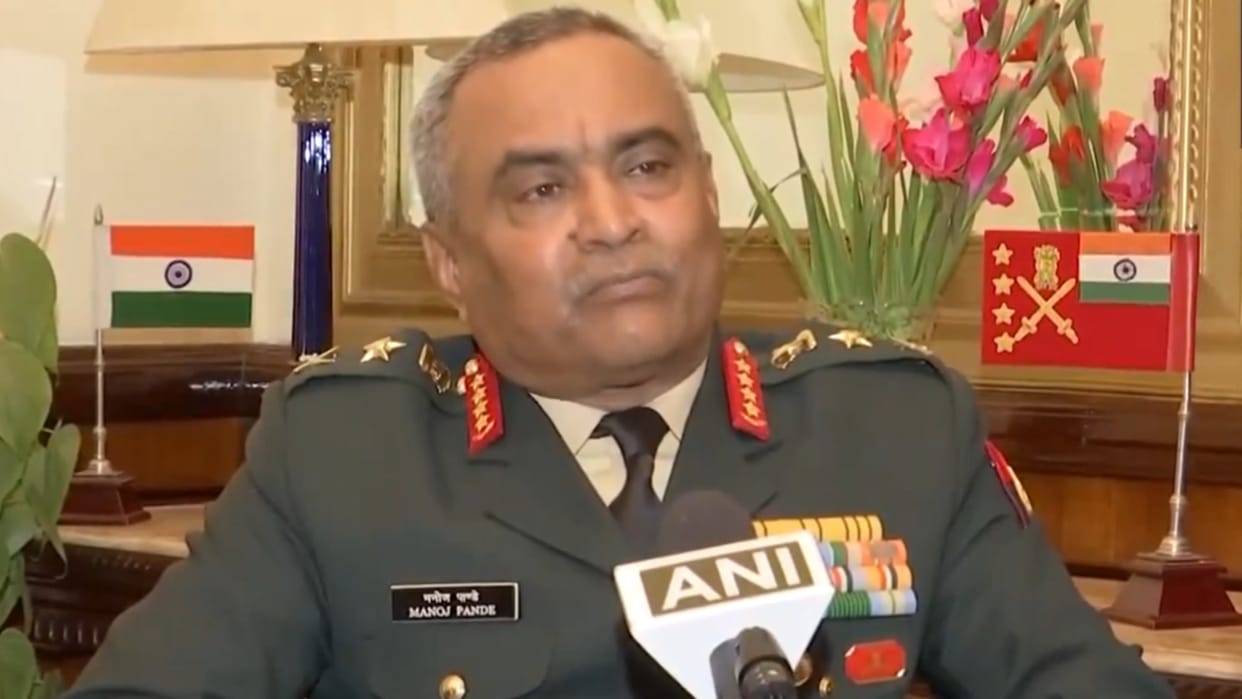 Indian Army Chief General Manoj Pande on Situation along the Line of Actual Control