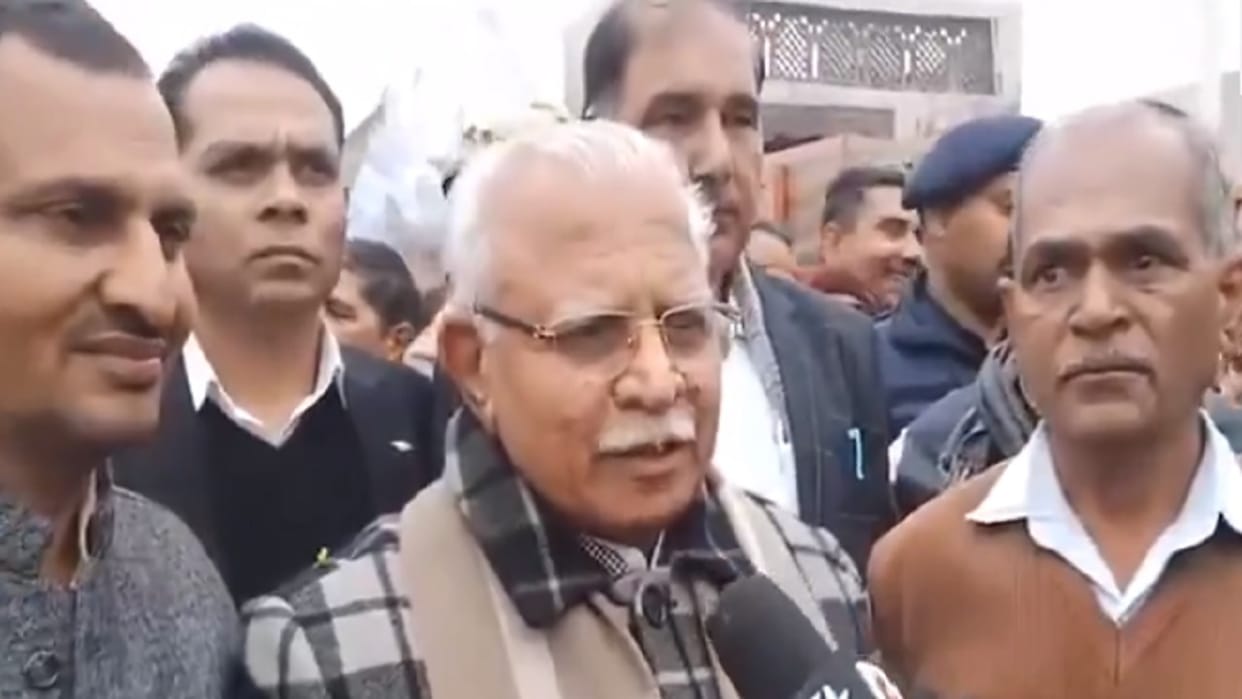 Announcement of Haryana CM Manohar Lal, Ancestral house handed over to authorities, e-library for children