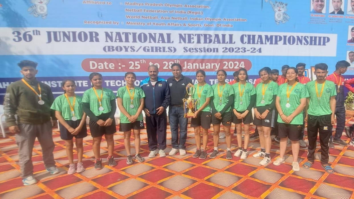 Himachal's daughters become runners up in junior netball competition