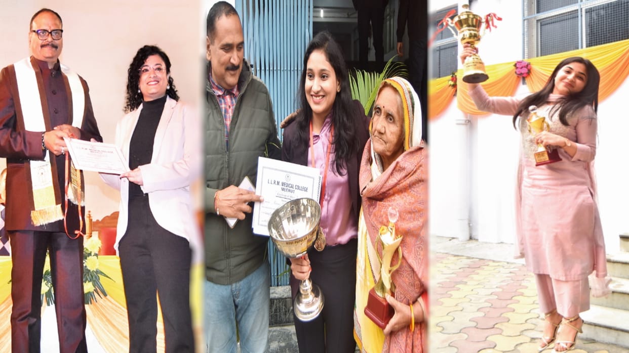 Convocation ceremony: Daughters shined on the medical field, faces lit up after receiving medals