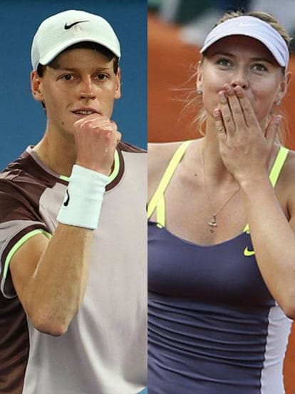 Maria Sharapova, congratulated, Australian Open 2024, Australia Open Champion, Jannik Sinner, Sharap