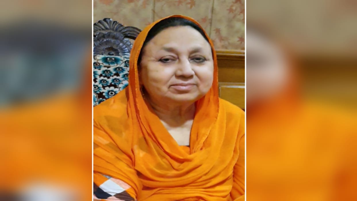 Shamli: Former MLA Rao Warish mother Mussarat Begum passes away, she was ill for a long time