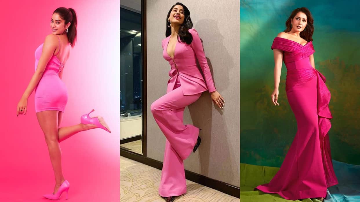 Rose day 2024 trendy pink outfit idea for rose day to impress boyfriend and husband