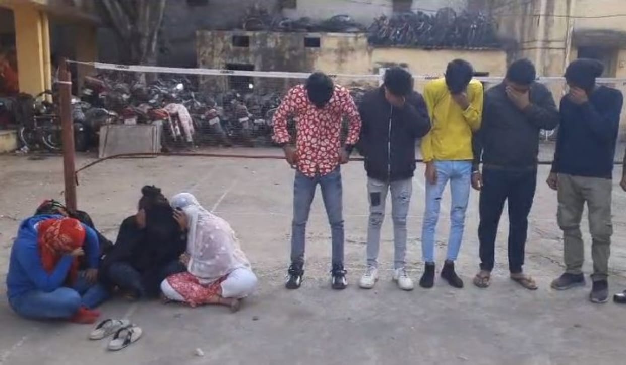 Rajasthan News: Police took action at spa center, released after giving instructions as he was not suspicious