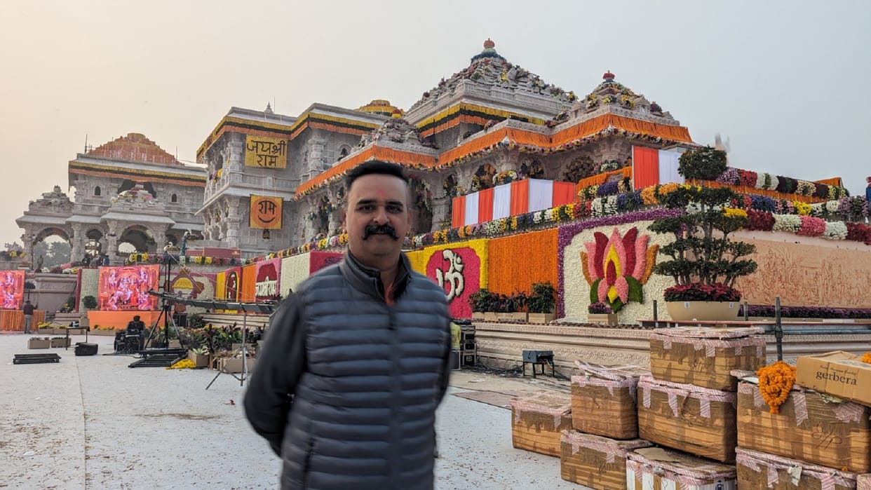 21 thousand KG flowers were used to decorate Ram mandir, Fragrance still intact