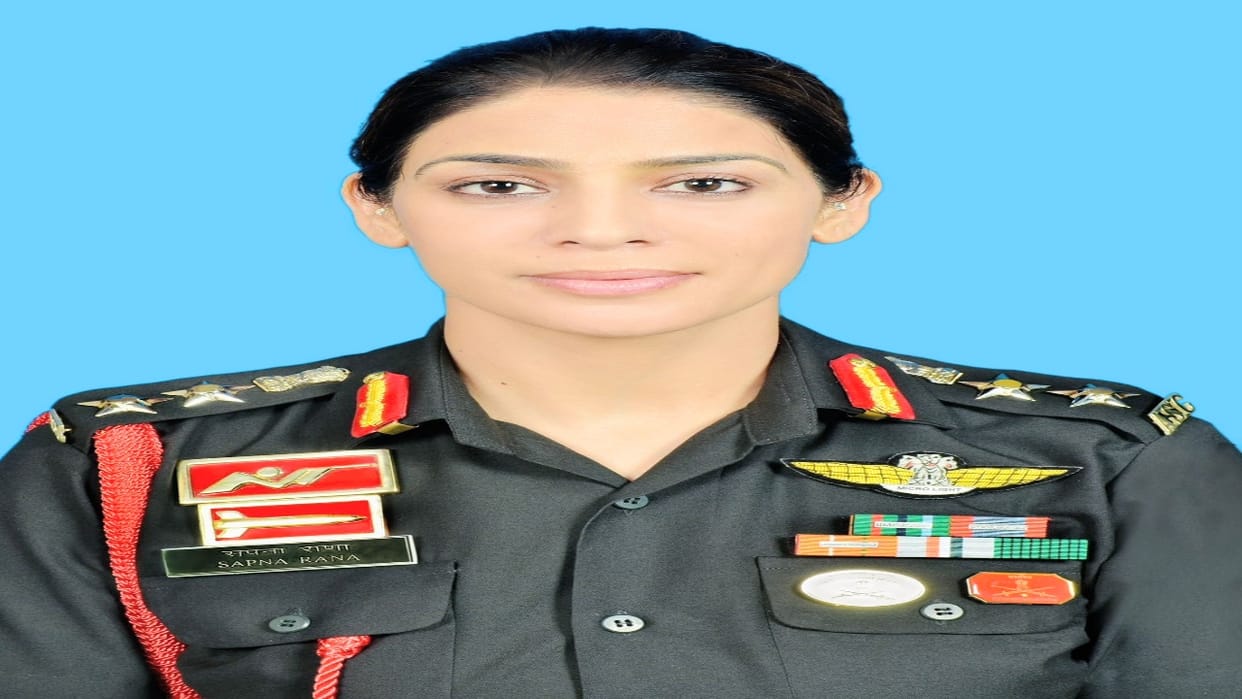 Sapna Rana of Bhawanipur village in Doon became a colonel in the army