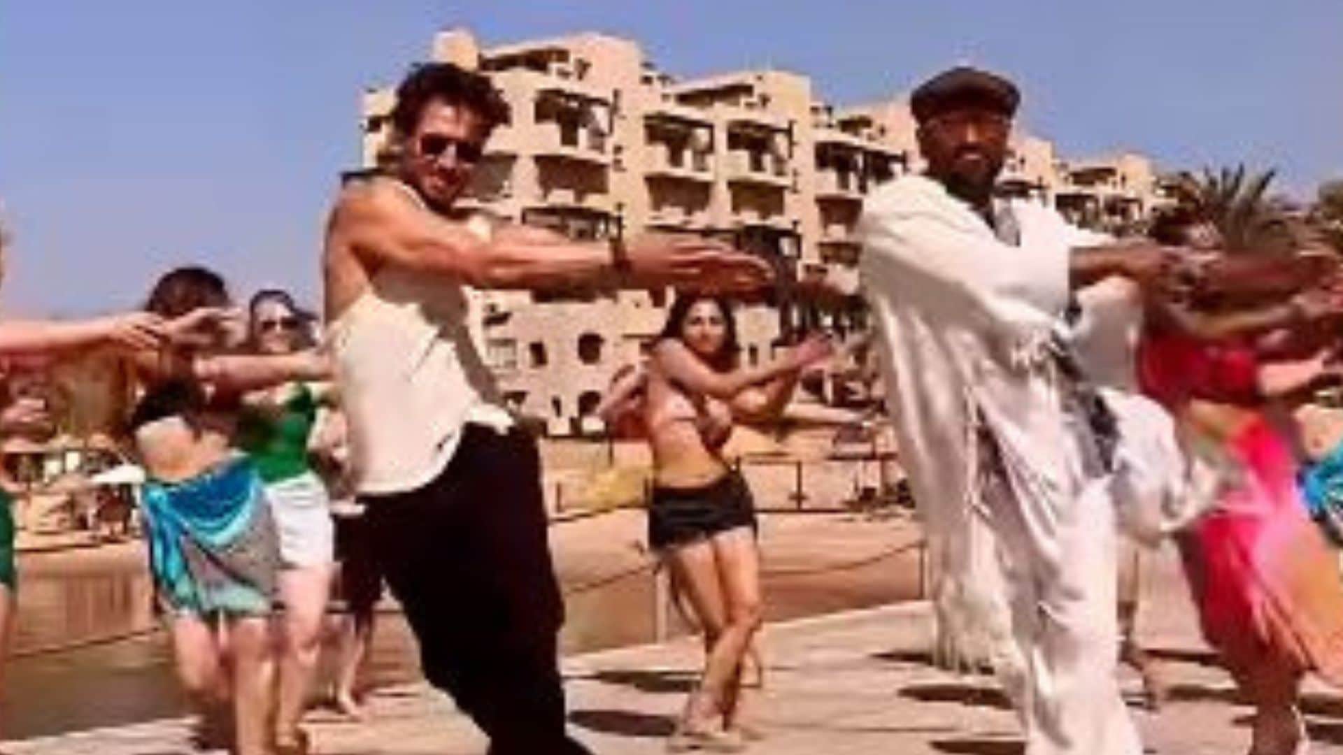 Tiger Shroff wished the team of Fighter in a special way shared an interesting video on the song of film