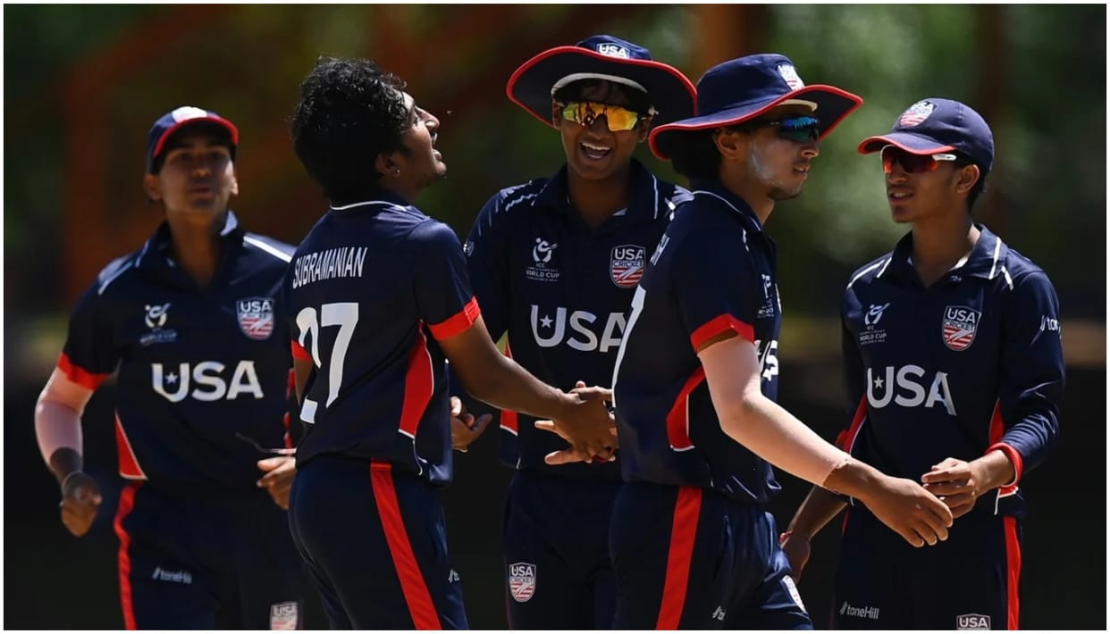 USA U19 Team: Team American but every player Indian; Rishi captain and Utkarsh vice-captain