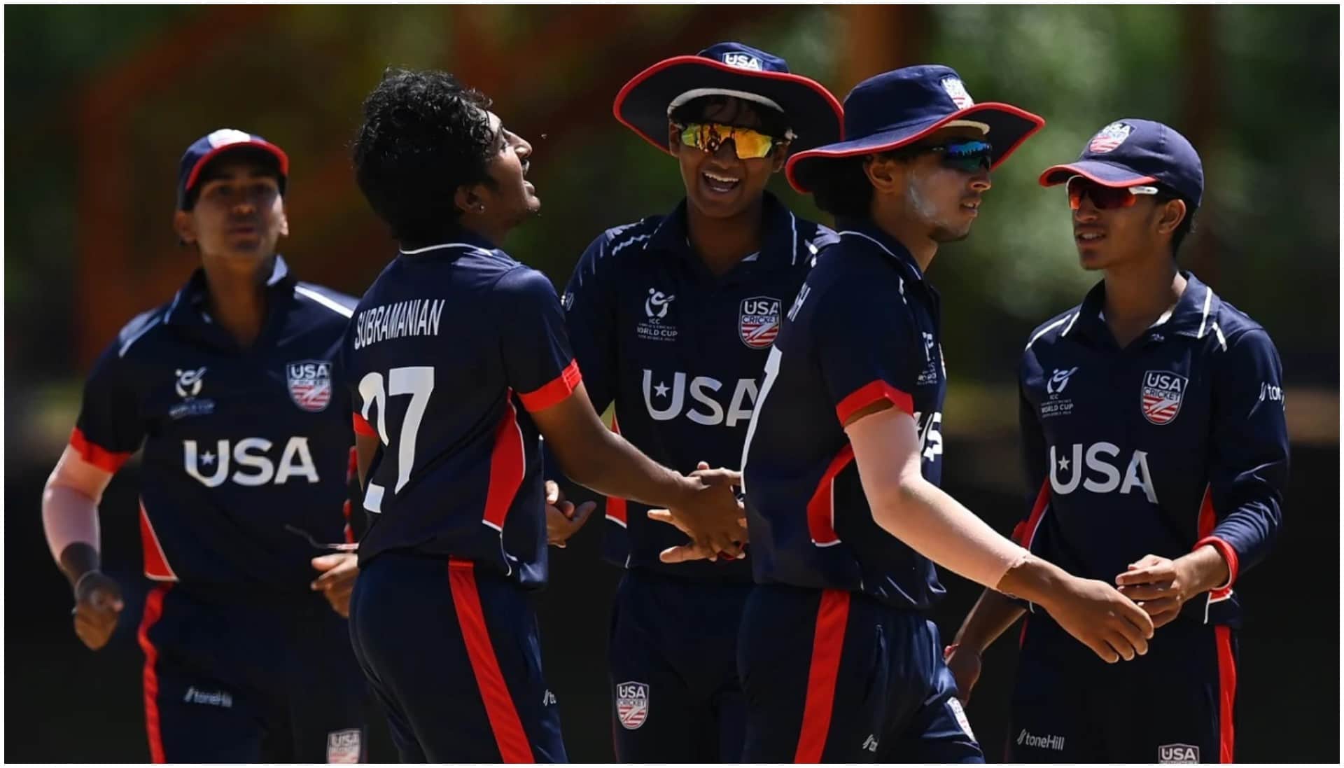 USA U19 Team: Team American but every player Indian; Rishi captain and Utkarsh vice-captain