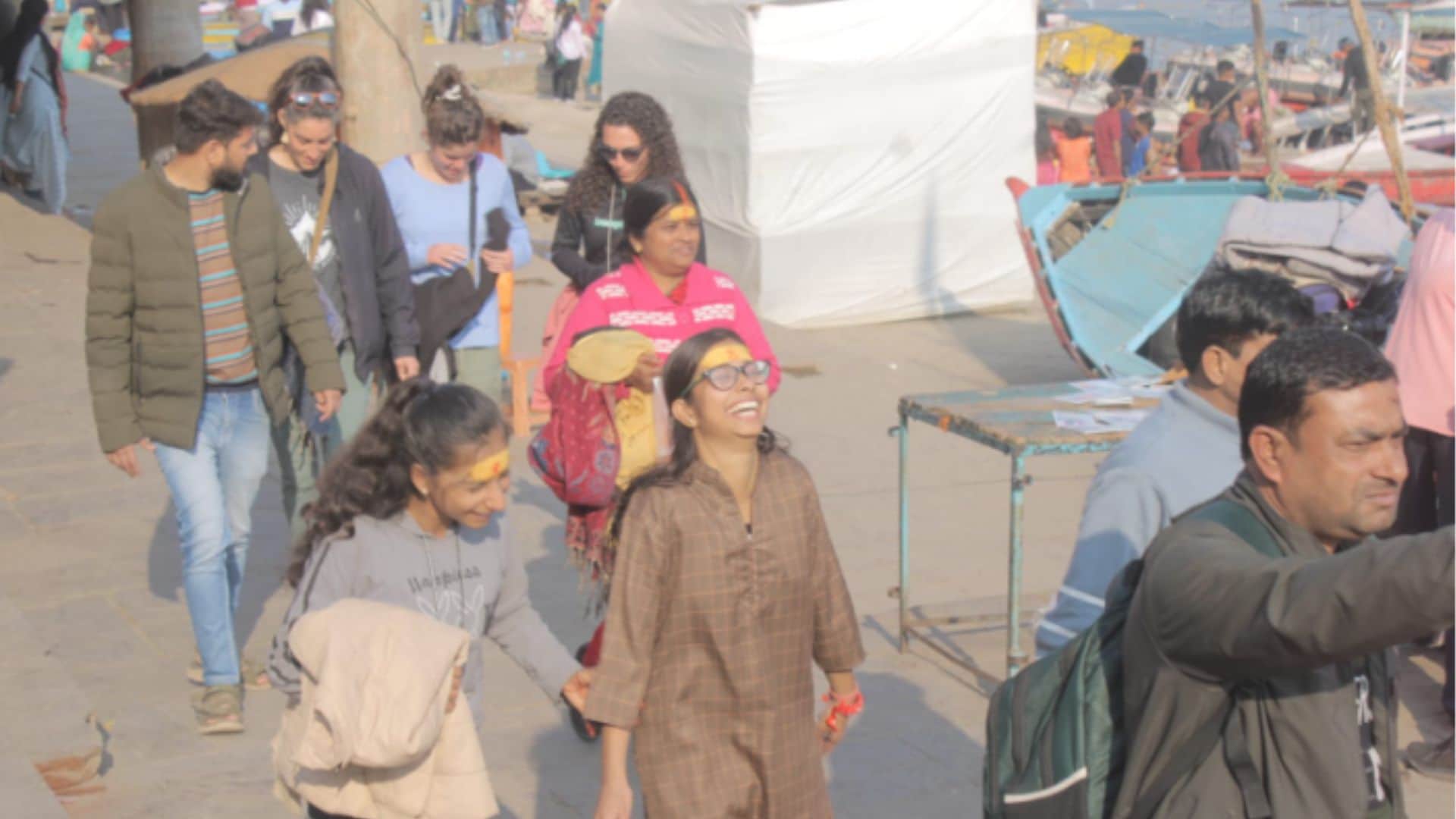 Varanasi Weather Forecast Update Today sun shines in kashi and relief from cold weather