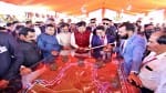 जबलपुर में नितिन गडकरी सहित अन्य बीजेपी नेता